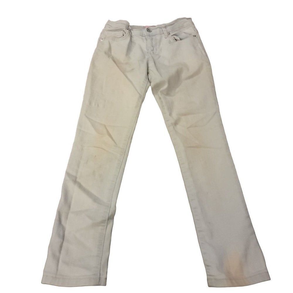 The Children's Place Girls Blue Pockets Denim Super Skinny Jeans Size 8